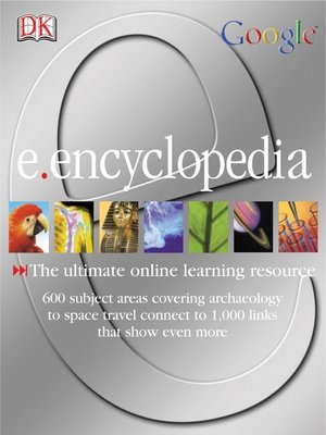 cover image of E-encyclopedia
